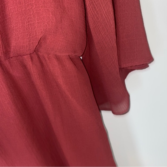 W118 by Walter Baker Dress in Brick Red M - Picture 6 of 11